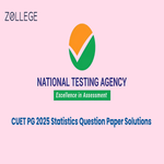 CUET PG 2025 Statistics Question Paper with Solution Answer Key PDF